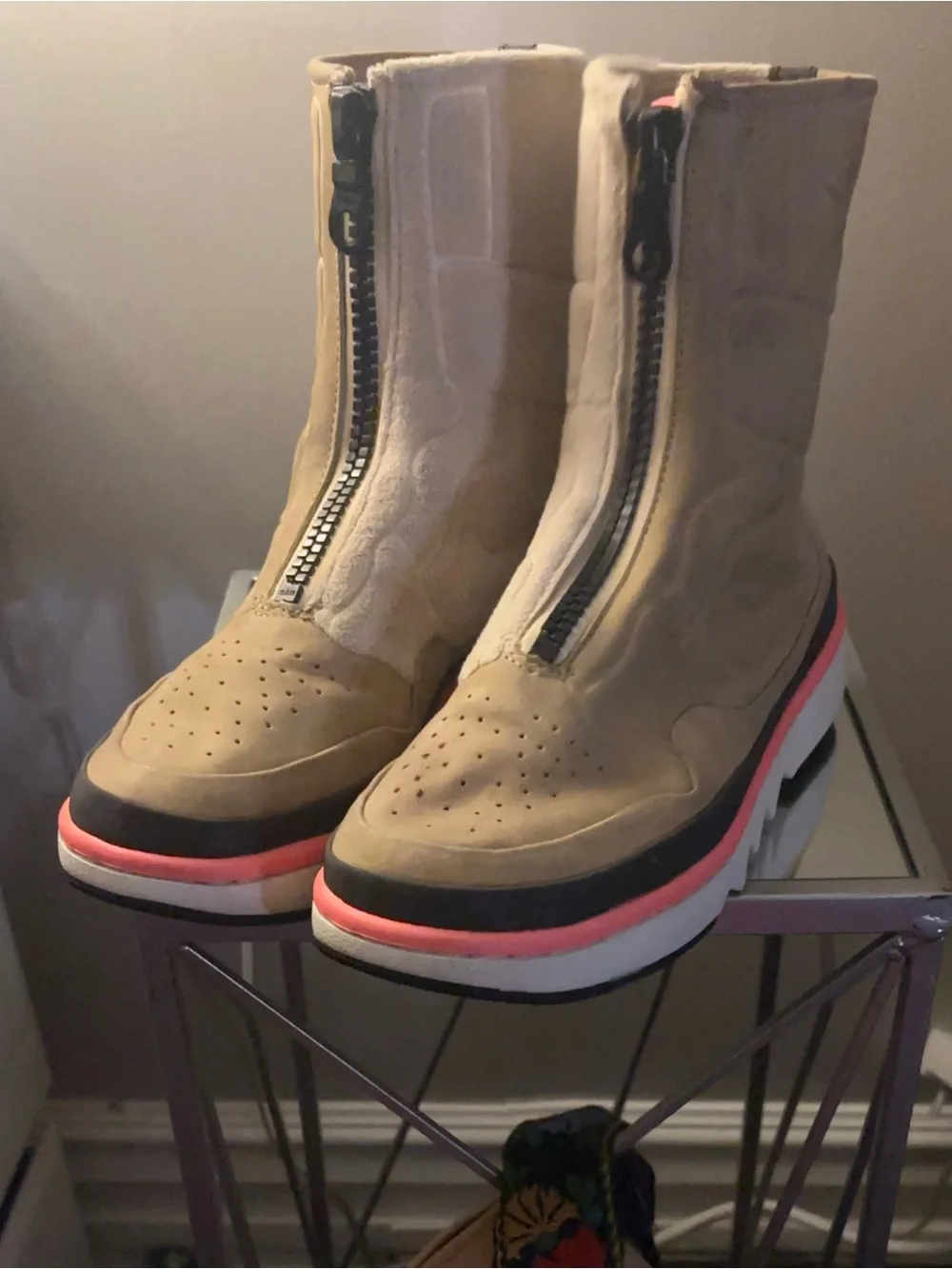 Air Jordan Jester Xx Brown Sherpa Boots